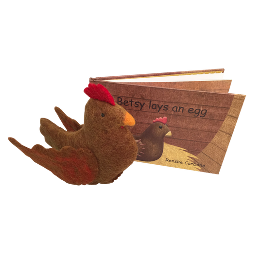 Betsy Book+ Felt Toy